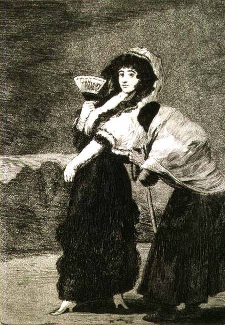 "May God forgive her: it was her mother" van Francisco José de Goya