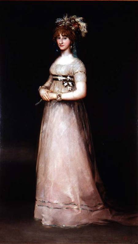 Portrait of Maria Theresa de Bourbon y Vallabriga, the Condesa de Chinchon van Francisco José de Goya