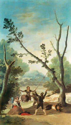 The Swing van Francisco José de Goya