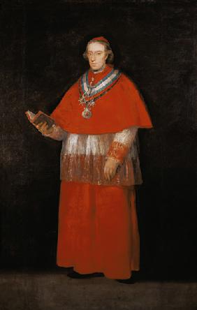 Der Kardinal Luis Maria de Borbón y Vallabriga.