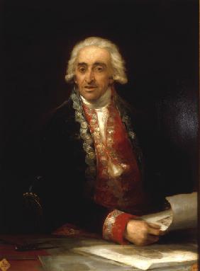 Juan de Villanueva , Portrait by Goya
