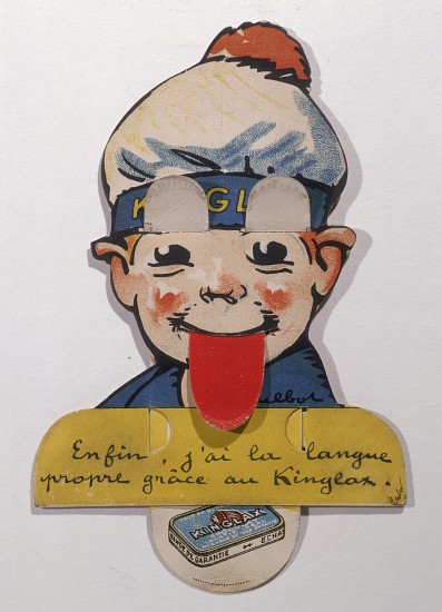 Advertisement for Kinglax laxative Chocolate, early twentieth century van Francisque Poulbot