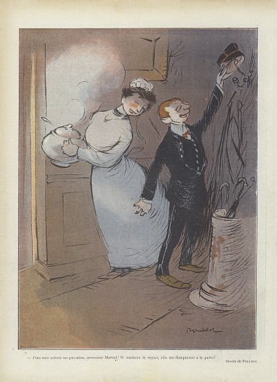 Illustration for Le Rire van Francisque Poulbot