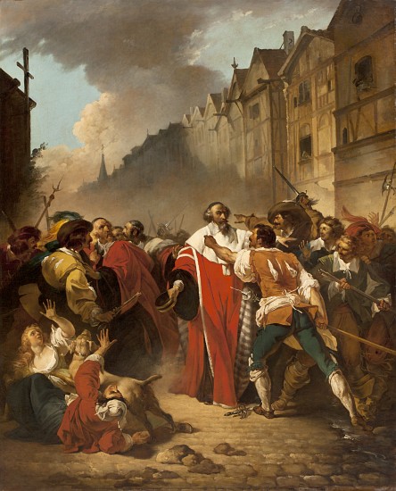 President Mole Manhandled by Insurgents, 1778/79 van Francois André Vincent