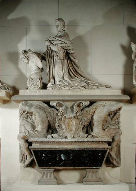 Funerary monument to Jacques Auguste de Thou (1553-1617) van Francois Anguier