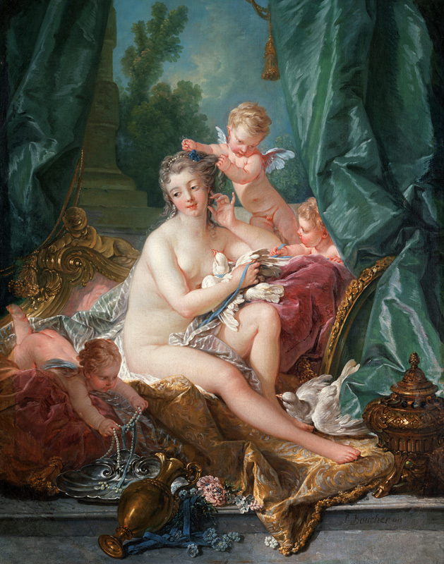 Het toilet van Venus  van François Boucher