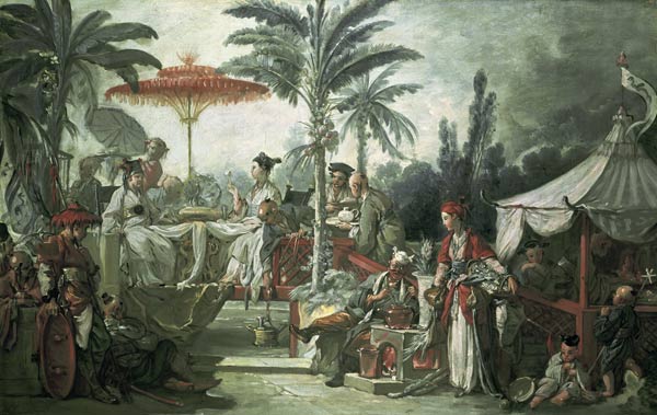 Chinese Emperors Feast van François Boucher