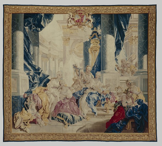Psyche displaying her treasures to her sisters, 1744-46 van François Boucher