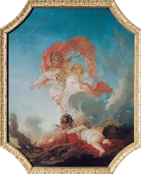 Summer, from a series of the Four Seasons in the Salle du Conseil van François Boucher