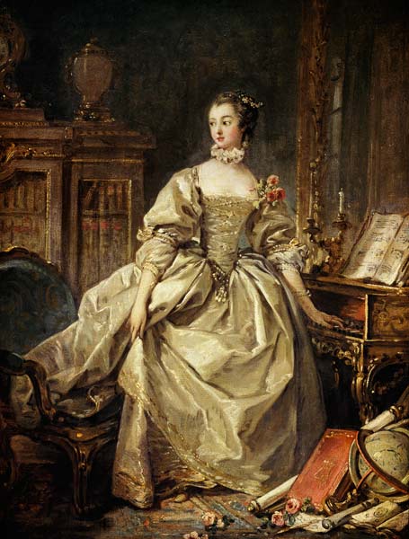 Madame de Pompadour (1721-64) van François Boucher