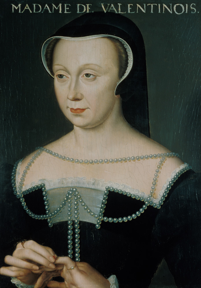 Madame de Valentinois van François Clouet