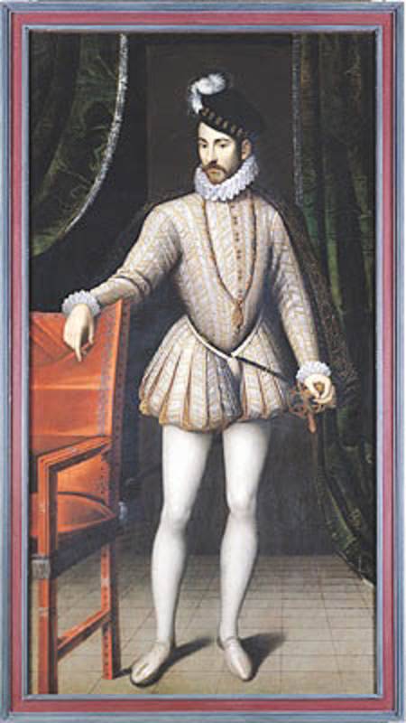 Charles IX (1550-74) King of France van François Clouet
