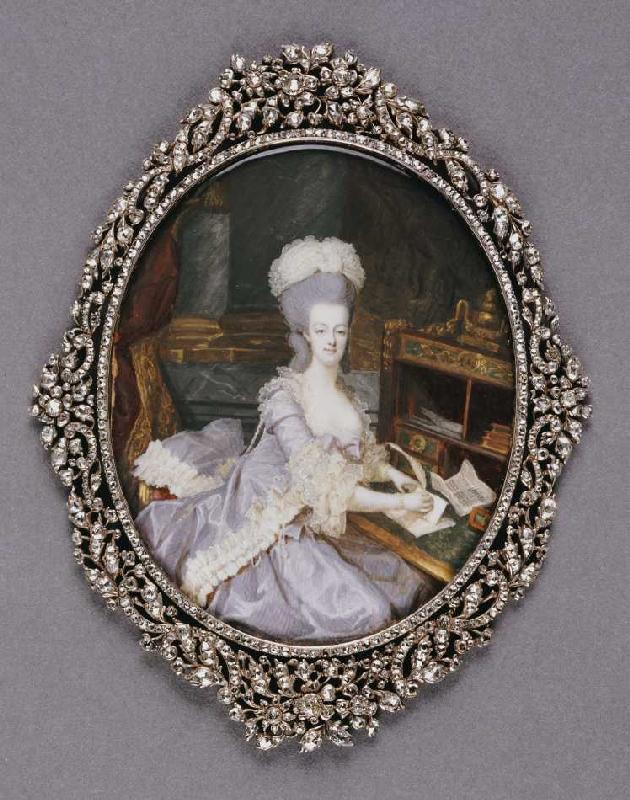 Königin Marie Antoinette van Francois Dumont