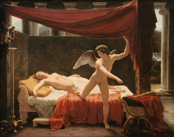 Cupid and Psyche van François-Edouard Picot
