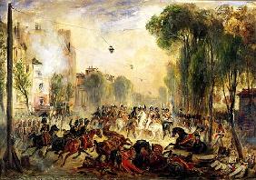 Assassination Attempt on King Louis-Philippe (1773-1850) Giuseppe Fieschi (1790-1836) Boulevard du T