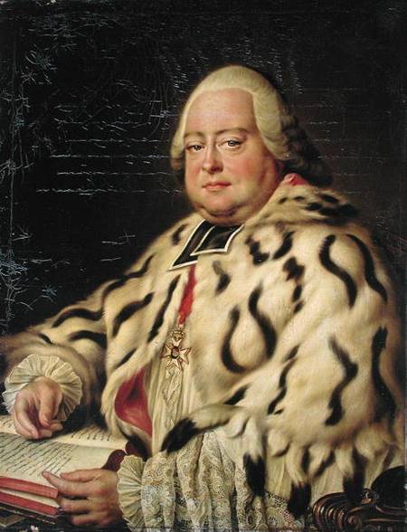 Portrait of Francois-Camille de Lorraine (1726-88) van François-Hubert Drouais