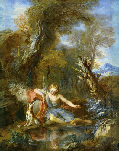 Narcissus van François Lemoyne