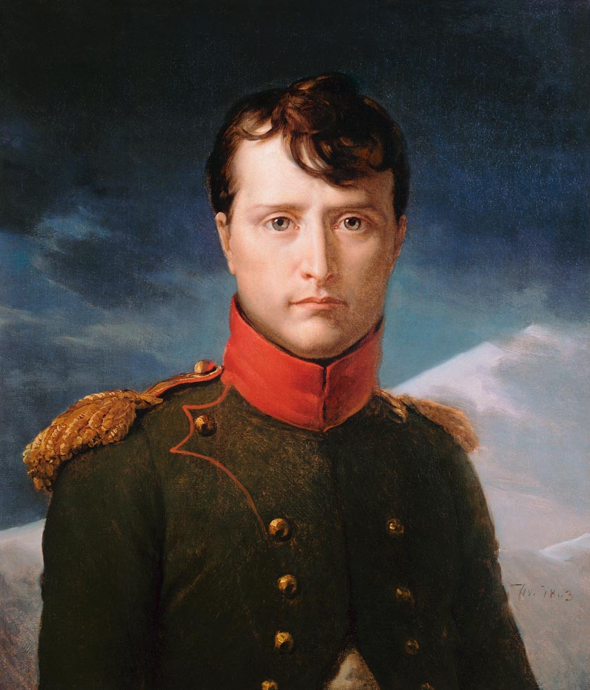 Portrait of Napoleon Bonaparte as First Consul van François Pascal Simon Gérard