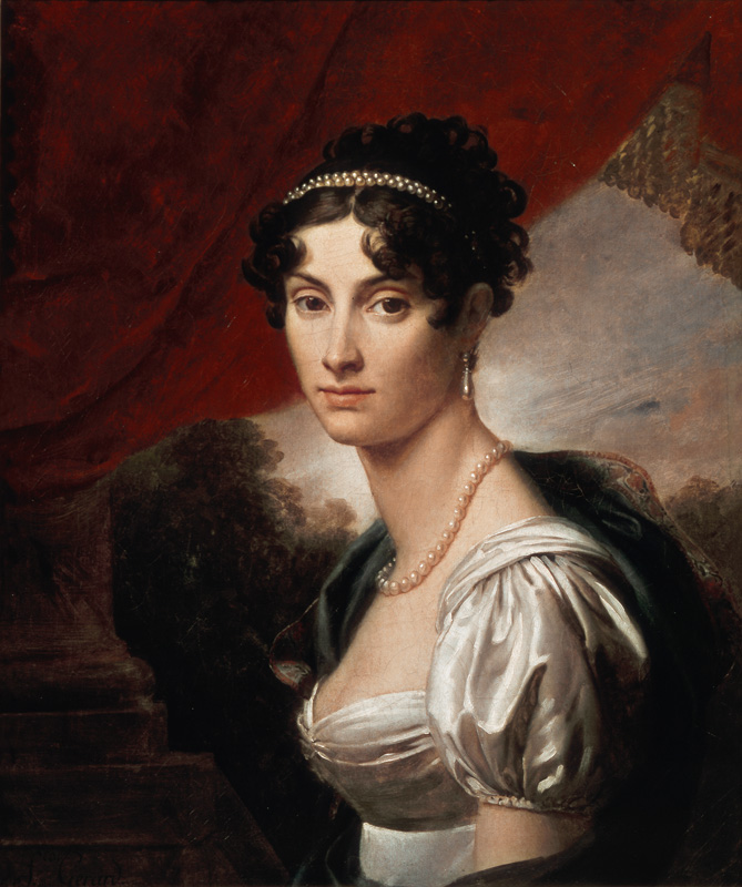 Portrait of Countess Maria Vasilyevna Kochubey (1779-1844) van François Pascal Simon Gérard