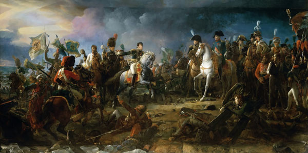 The Battle of Austerlitz on December 2, 1805 van François Pascal Simon Gérard