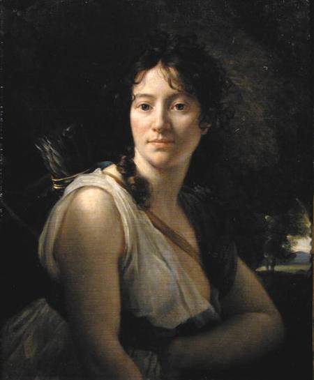Mademoiselle Duchesnoy in the Role of Dido van François Pascal Simon Gérard