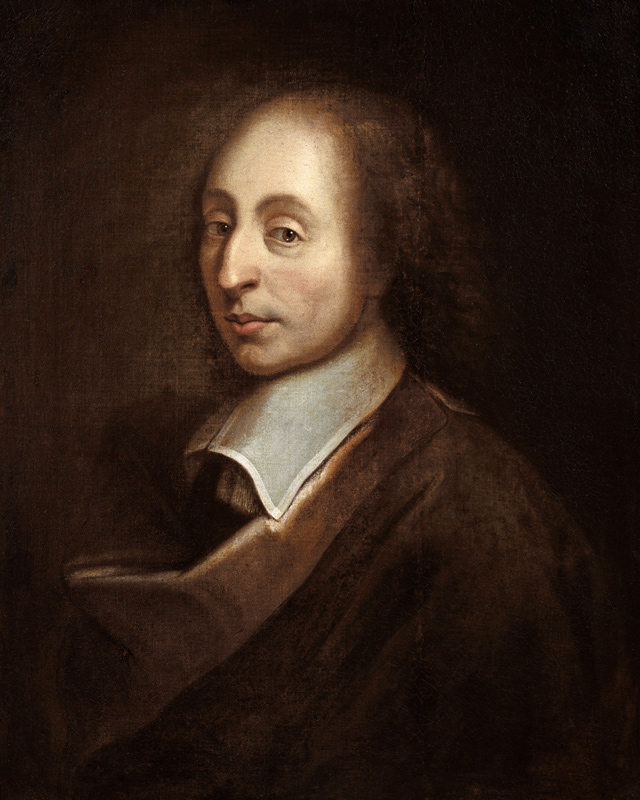 Blaise Pascal (1623-62) van Francois the Younger Quesnel