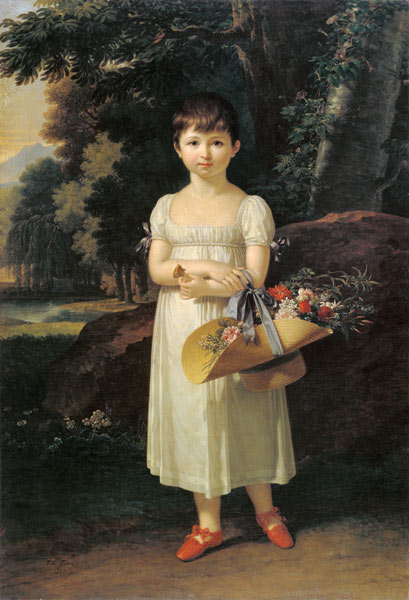 Portrait of Amelia Oginski van Francois Xavier Fabre