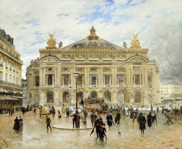 L'Opera, Paris van Frank Myers Boggs
