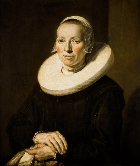 Portrait of a woman van Frans Hals