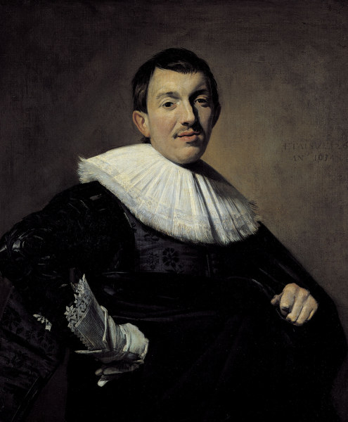 Frans Hals, Male portrait van Frans Hals