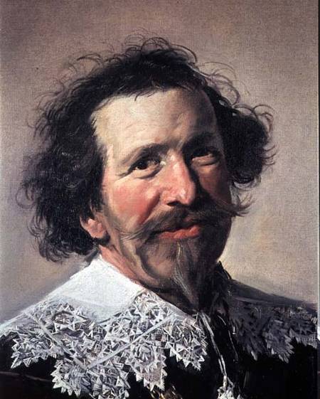 Pieter van der Broecke (1585-1641) The Man with the Cane van Frans Hals