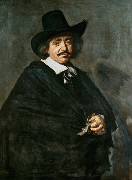 Portrait of a man van Frans Hals