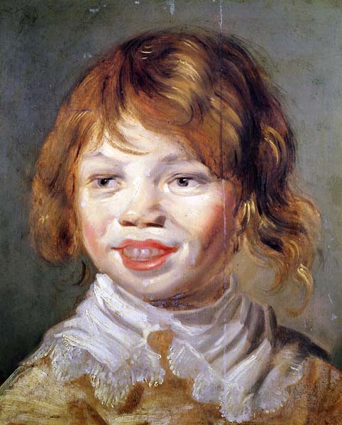 The Laughing Child van Frans Hals