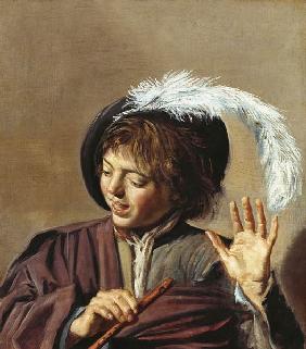 De zingende fluitspeler, Frans Hals