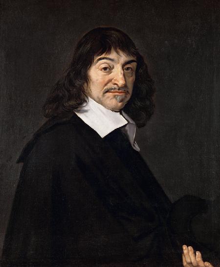 Portret van Rene Descartes (1596-1650) - Frans Hals