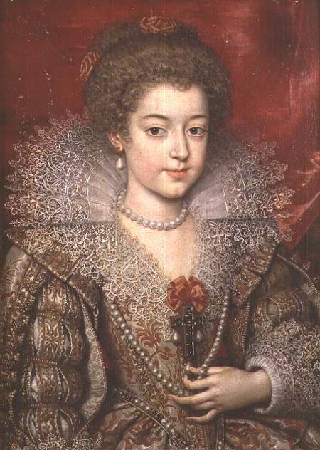 Portrait of the Infanta Anna van Frans II Pourbus