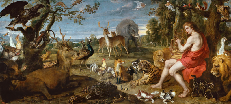 Orpheus and the Animals van Frans Snyders