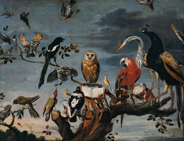 Concert of Birds van Frans Snyders