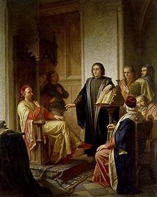 Karl IV., umgeben von seinen Ratgebern van Franz Czermak