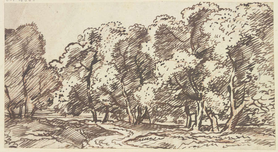 Group of trees van Franz Innocenz Josef Kobell