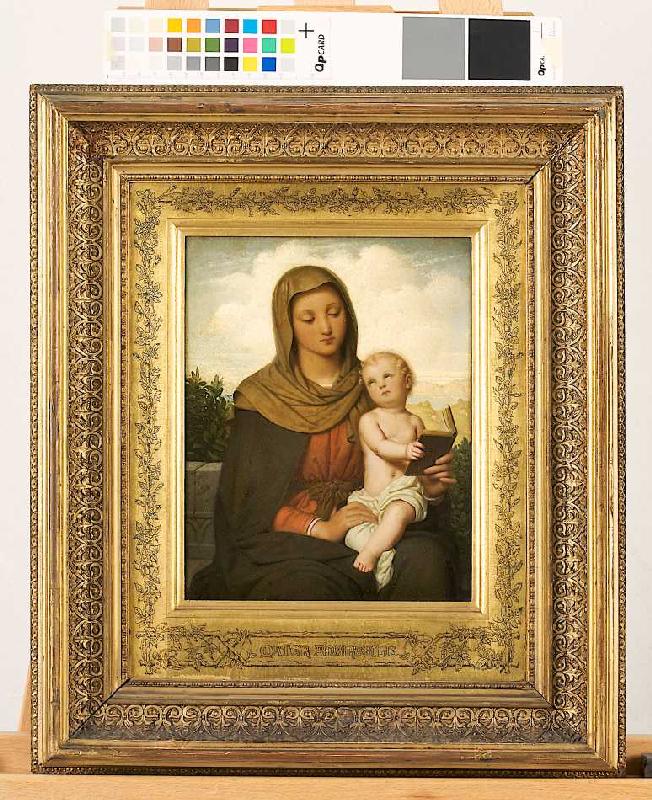 Madonna mit Kind/Mater Admirabilis van Franz Ittenbach