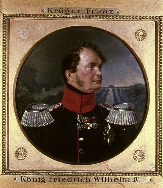 Friedrich Wilhelm IV , Franz Kr??ger van Franz Krüger