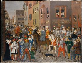 The Entry of King Rudolf of Habsburg into Basel in 1273