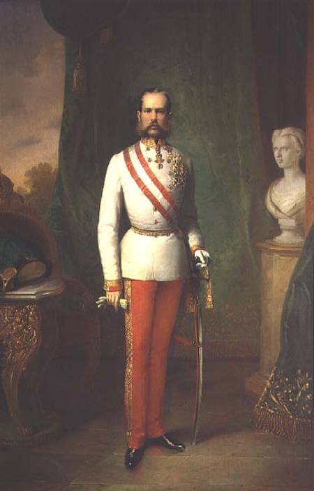 Franz Joseph I Emperor of Austria and King of Hungary (1830-1916) van Franz Russ