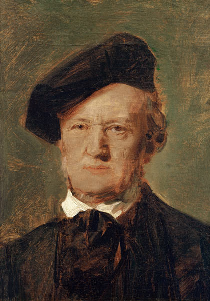 Richard Wagner van Franz von Lenbach