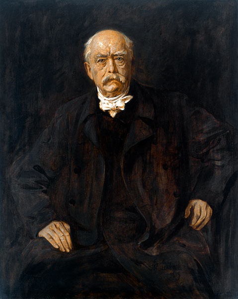 Otto von Bismarck van Franz von Lenbach