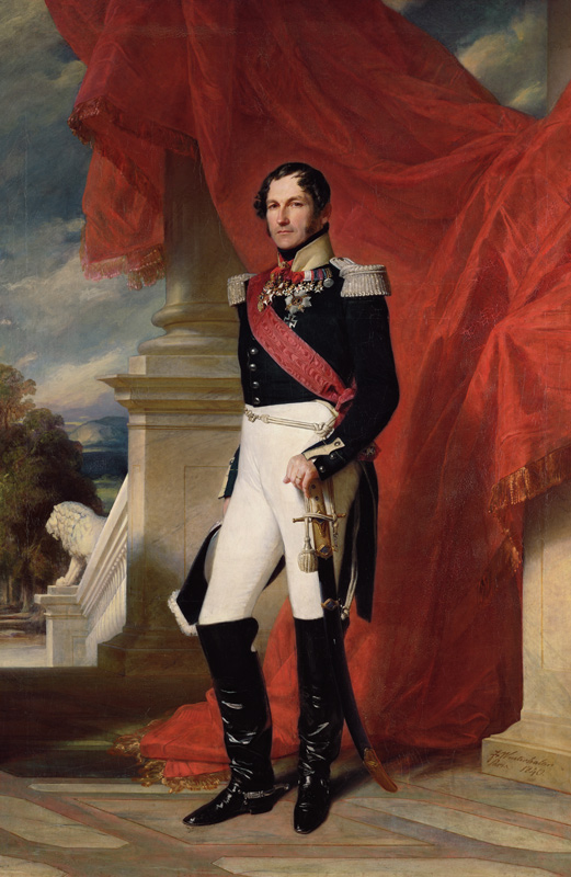 Leopold I (1790-1865) van Franz Xaver Winterhalter