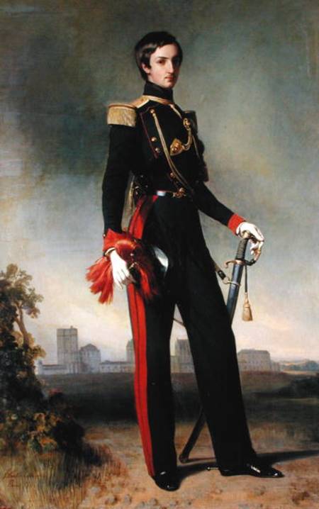 Antoine-Marie-Philippe-Louis d'Orleans (1824-90) Duc de Montpensier van Franz Xaver Winterhalter