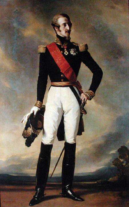 Louis-Charles-Philippe of Orleans (1814-96) Duke of Nemours van Franz Xaver Winterhalter