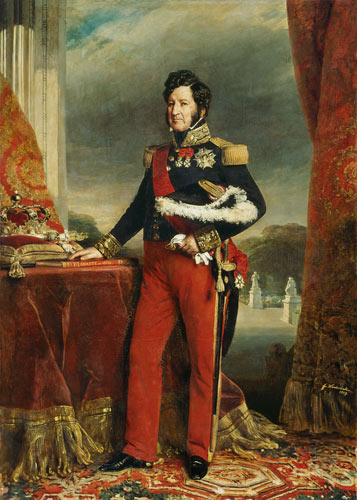 Louis-Philippe I (1773-1850), King of France van Franz Xaver Winterhalter